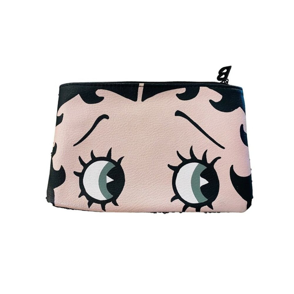 Betty Boop x Ipsy Sequin Glam Bag Makeup Flat Pouch 7.5" x 5"